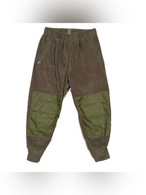 Canadian Armed Forces Army Fleece Combat Sweatpants Heavyweight Warm Snow Size L